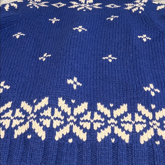 Lands End vintage lambswool sweater. Woman’s size L 14-16. - Picture 7 of 8